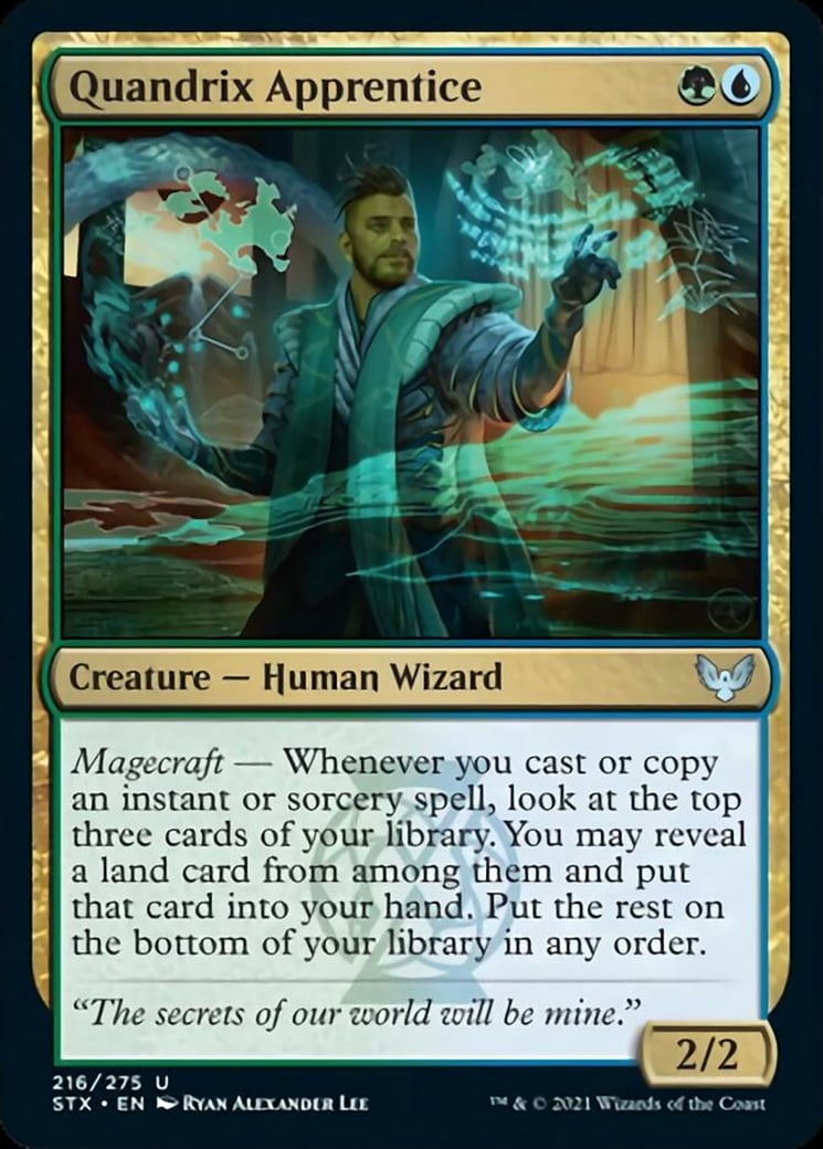 Quandrix Apprentice - Strixhaven: School of Mages-(216)