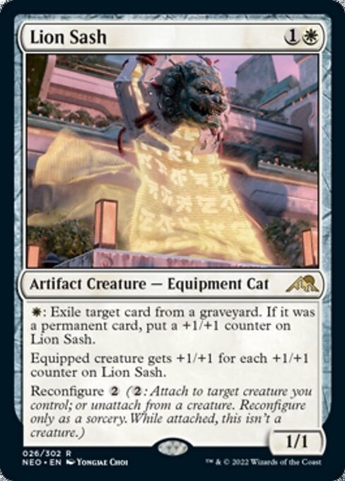 Lion Sash - Kamigawa: Neon Dynasty-(026)