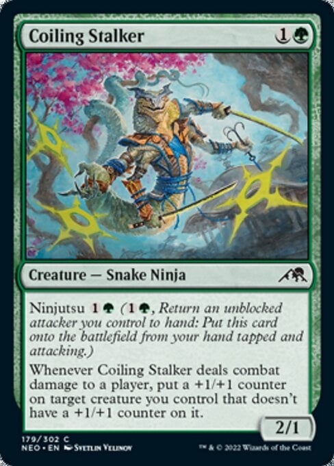 Coiling Stalker - Kamigawa: Neon Dynasty-(179)