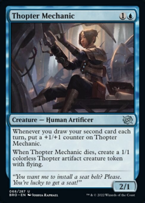 Thopter Mechanic - The Brothers' War-(068)-Foil