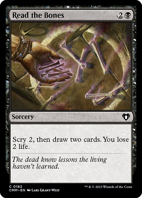 Read the Bones - Commander Masters-(182)