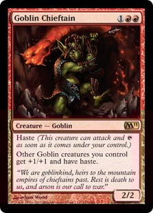 Goblin Chieftain - Magic 2011-(141)