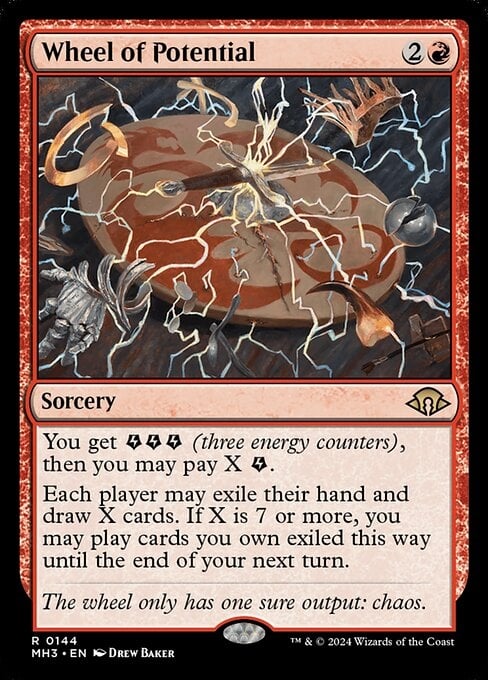 Wheel of Potential - Modern Horizons 3-(144)-Foil