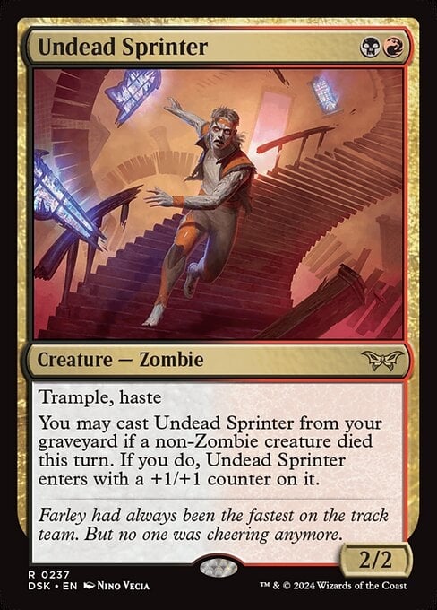 Undead Sprinter - Duskmourn: House of Horror-(237)