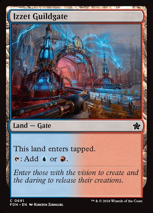 Izzet Guildgate - Foundations-(691)