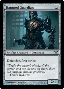 Haunted Guardian - Avacyn Restored-(216)