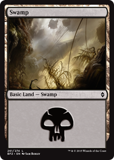 Swamp - Battle for Zendikar-(261)