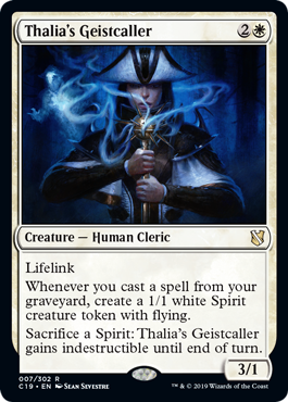Thalia's Geistcaller - Commander 2019-(007)