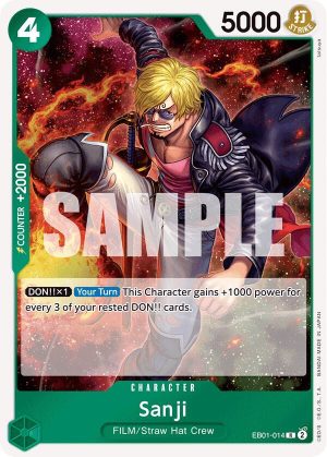 Sanji - Extra Booster: Memorial Collection (EB-01)