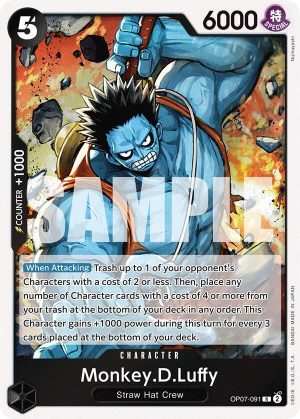 Monkey.D.Luffy (091) - 500 Years in the Future (OP07)