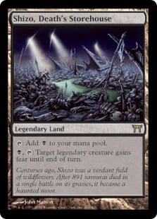 Shizo, Death's Storehouse - Champions of Kamigawa-(283)-Foil