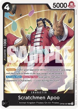 Scratchmen Apoo - Two Legends (OP08)