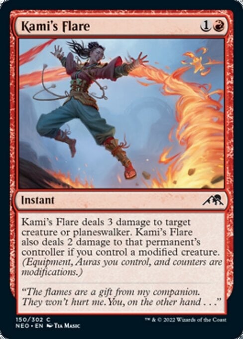Kami's Flare - Kamigawa: Neon Dynasty-(150)