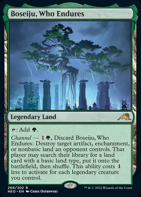 Boseiju, Who Endures - Kamigawa: Neon Dynasty-(266)