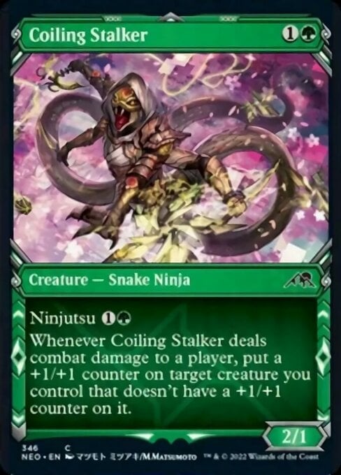 Coiling Stalker - Kamigawa: Neon Dynasty-(346)