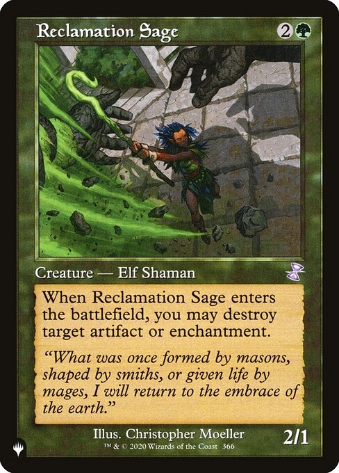 Reclamation Sage - The List-(366)