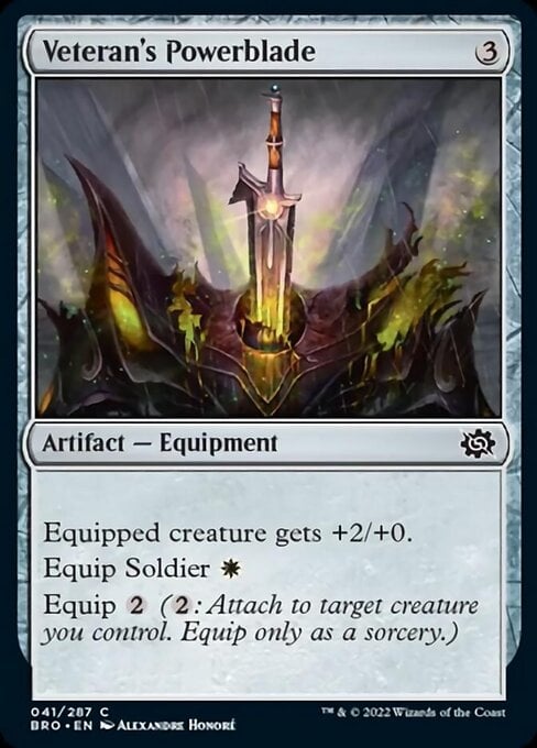 Veteran's Powerblade - The Brothers' War-(041)