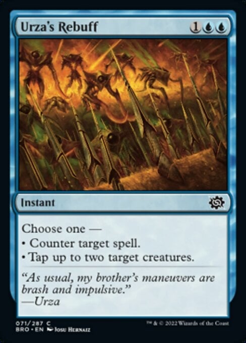 Urza's Rebuff - The Brothers' War-(071)