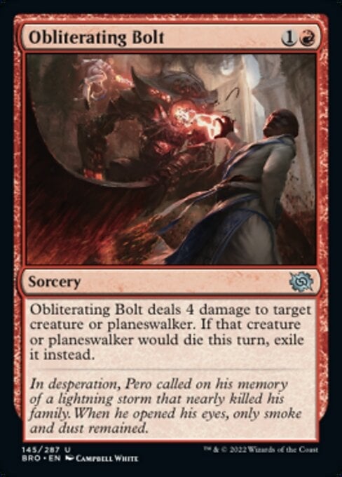 Obliterating Bolt - The Brothers' War-(145)