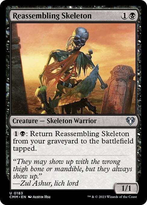 Reassembling Skeleton - Commander Masters-(183)