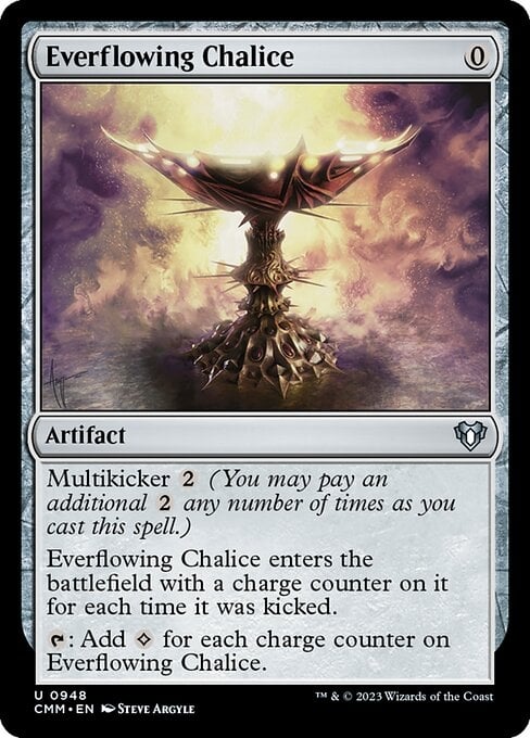 Everflowing Chalice - Commander Masters-(948)
