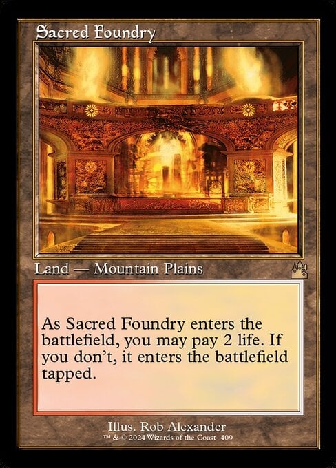 Sacred Foundry - Ravnica Remastered-(409)