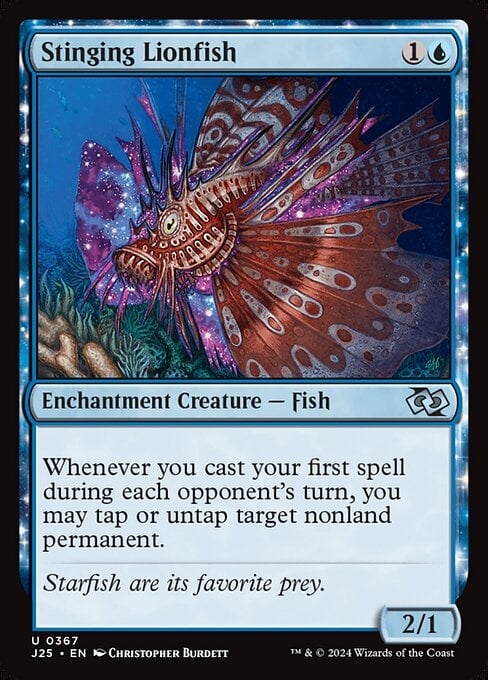 Stinging Lionfish - Foundations Jumpstart-(367)