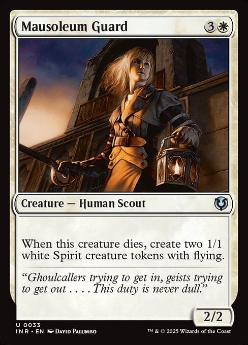 Mausoleum Guard - Innistrad Remastered-(033)-Foil