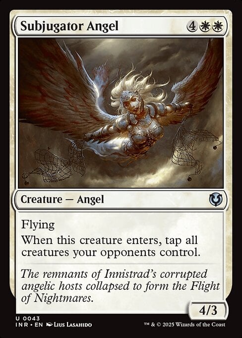Subjugator Angel - Innistrad Remastered-(043)