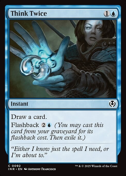 Think Twice - Innistrad Remastered-(092)