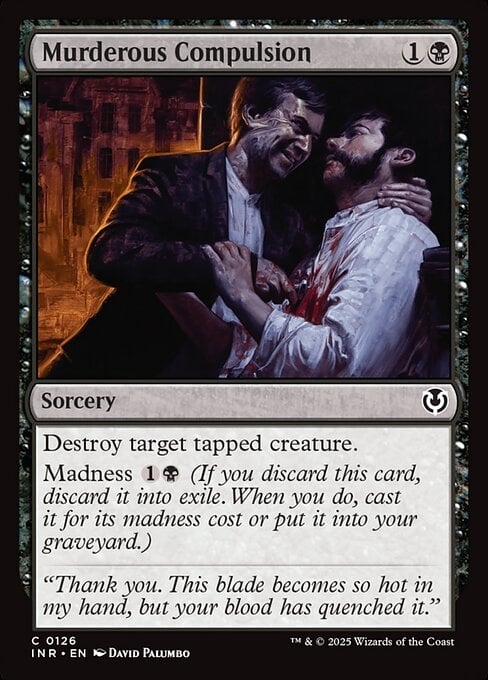 Murderous Compulsion - Innistrad Remastered-(126)
