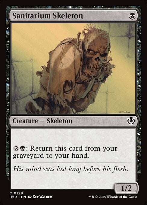 Sanitarium Skeleton - Innistrad Remastered-(129)