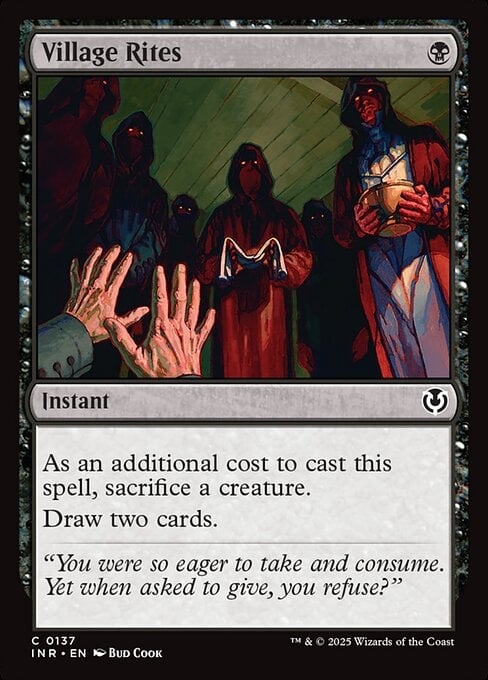 Village Rites - Innistrad Remastered-(137)