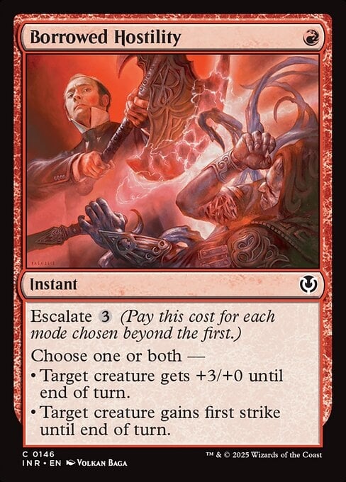 Borrowed Hostility - Innistrad Remastered-(146)