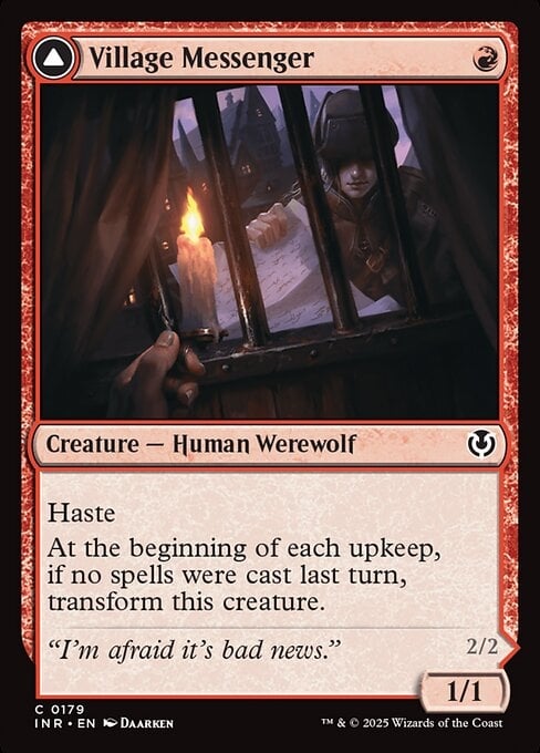 Village Messenger // Moonrise Intruder - Innistrad Remastered-(179)