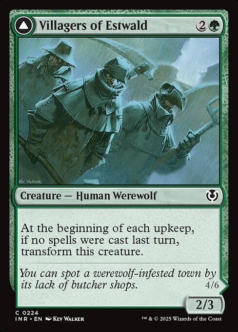Villagers of Estwald // Howlpack of Estwald - Innistrad Remastered-(224)