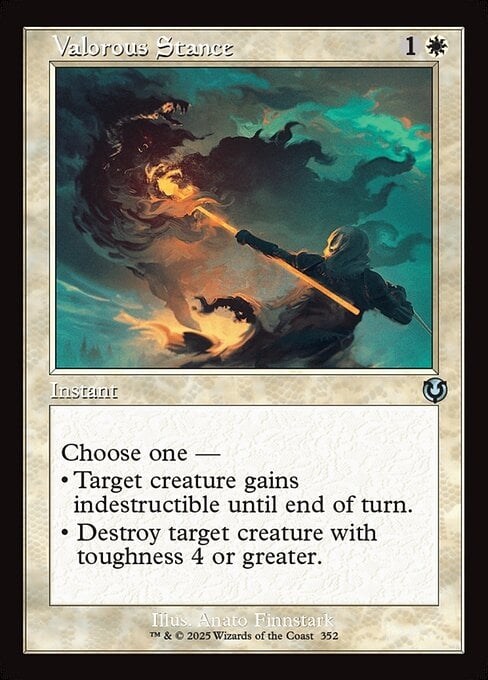 Valorous Stance - Innistrad Remastered-(352)