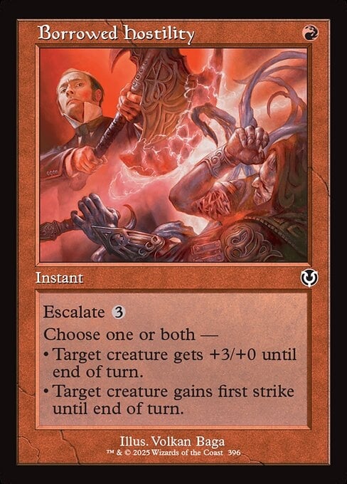 Borrowed Hostility - Innistrad Remastered-(396)