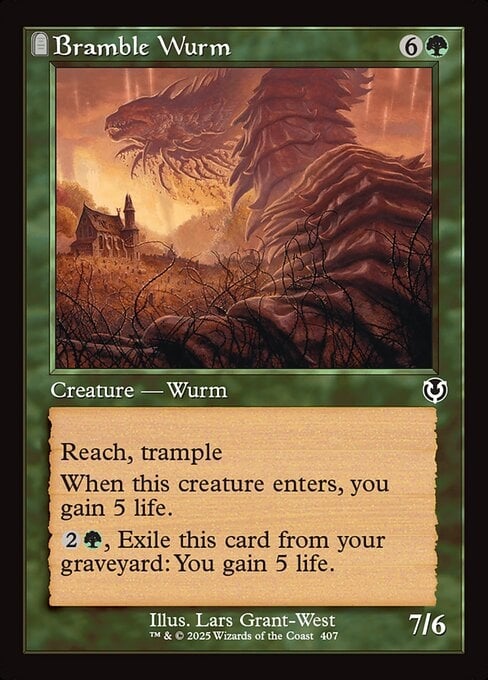 Bramble Wurm - Innistrad Remastered-(407)