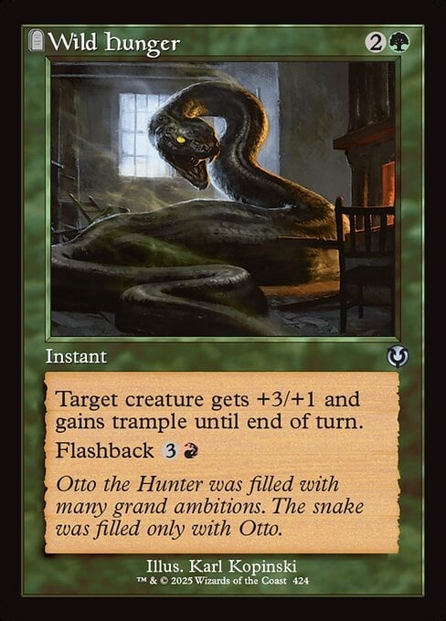 Wild Hunger - Innistrad Remastered-(424)
