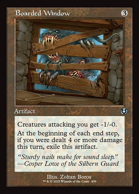 Boarded Window - Innistrad Remastered-(439)