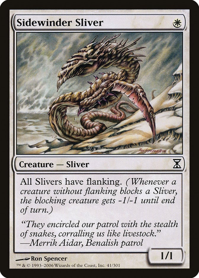 Sidewinder Sliver - Time Spiral-(041)