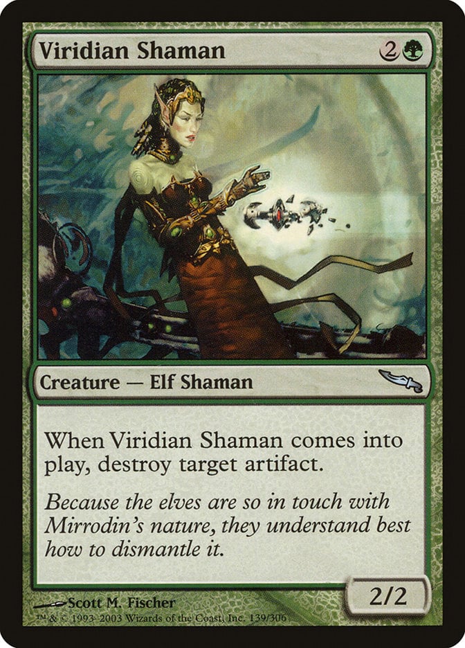 Viridian Shaman - Mirrodin-(139)
