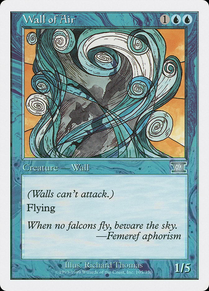Wall of Air - Classic Sixth Edition-(105)