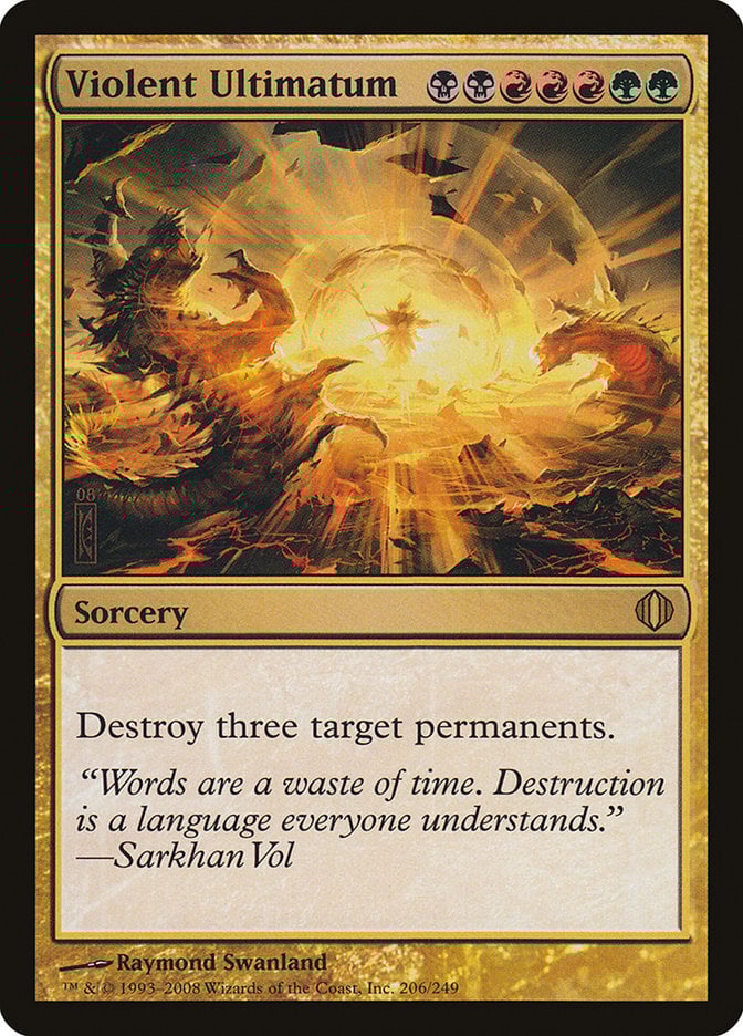 Violent Ultimatum - Shards of Alara-(206)
