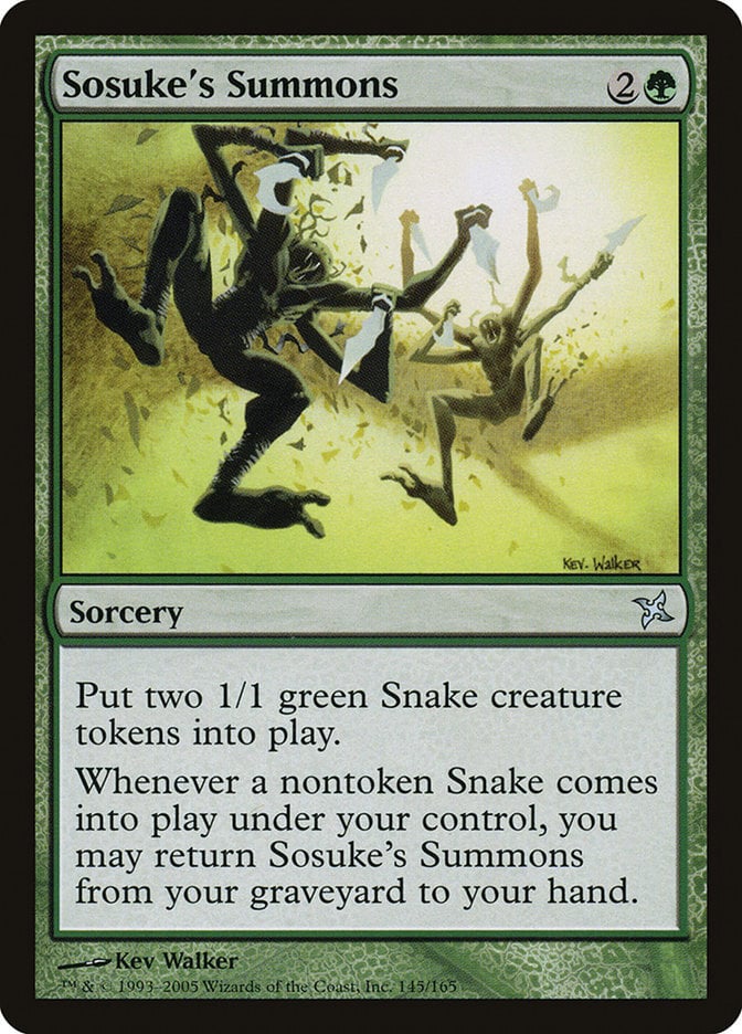 Sosuke's Summons - Betrayers of Kamigawa-(145)