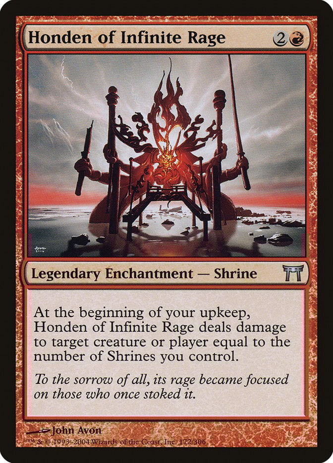 Honden of Infinite Rage - Champions of Kamigawa-(172)