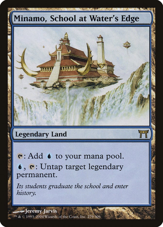Minamo, School at Water's Edge - Champions of Kamigawa-(279)