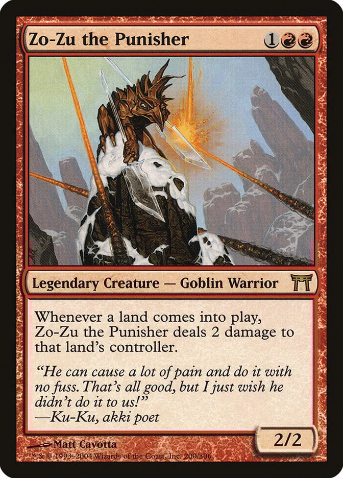 Zo-Zu the Punisher - Champions of Kamigawa-(200)