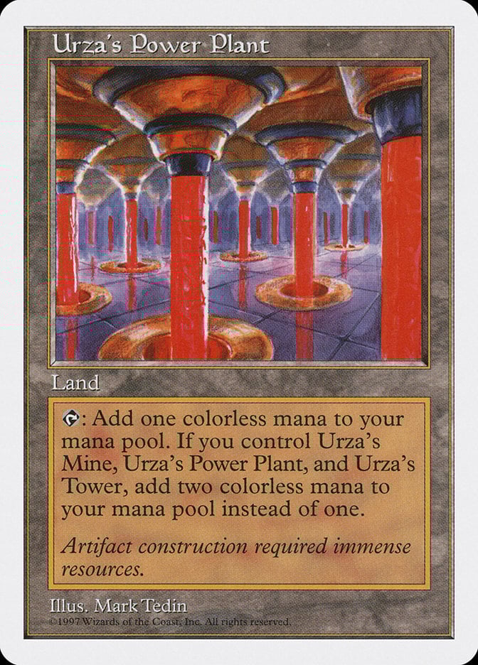 Urza's Power Plant - Fifth Edition-(448)